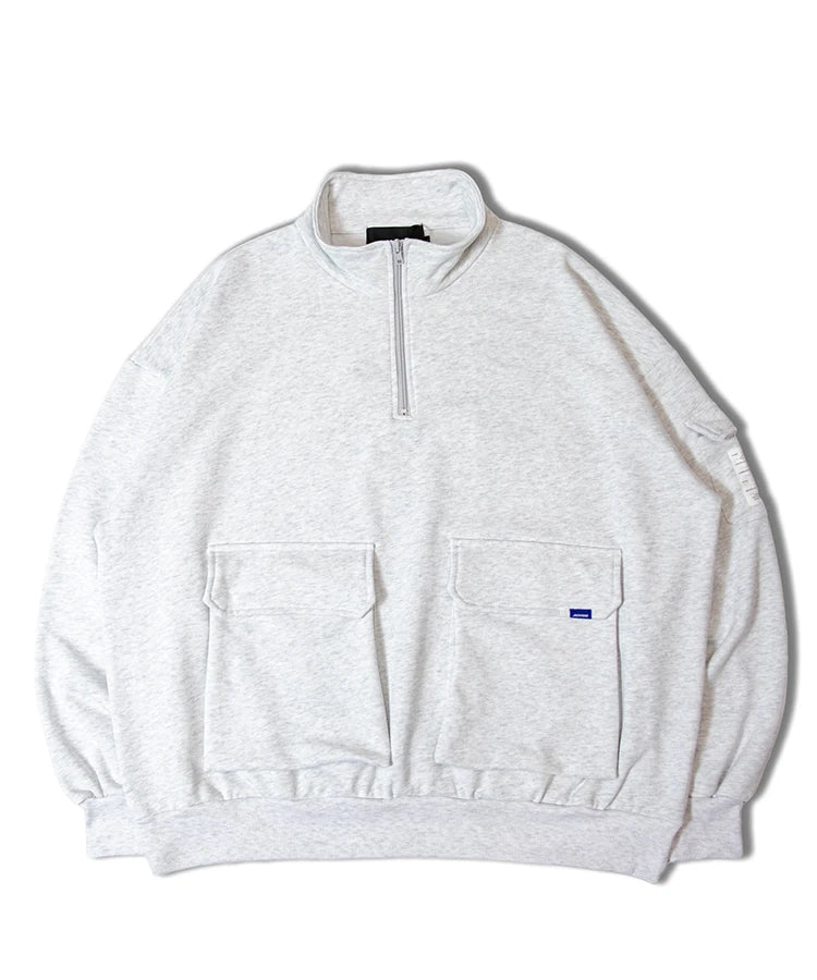 JE-MILITARY HALF ZIP