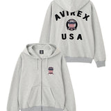 AVIREX/アヴィレックス SIGNATURE VARSITY LOGO ZIP PZRKA