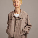 GA SUEDE COWBOY JKT