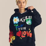GA 裏毛-POP MOTIF HOODIE