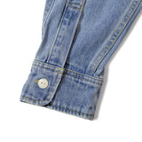 ALCARZA/アルカーザ ダメージデニムシャツ LS