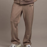 GA SUEDE-TRACK PANTS