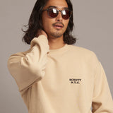 SCHOTT-LIFE ON WHEELS CREW　SWEAT