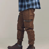 GA COATING CARGO JOG PANTS
