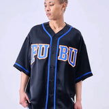 FUBU/フブ Satin Baseball S/S Shirts