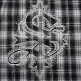 SUPPLIER/サプライヤー Cross Rhinestone Flannel Check Shirt LS