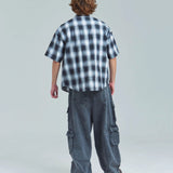 GA Glitter Check S/S Shirt