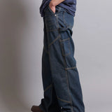 CPGN STUDIO-Oblique incision Carpenter Pants