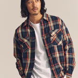 JE HEAVY FLANNEL CHECK WORK SHIRTS