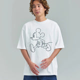 JOHNBULL/ジョンブル MICKEY MOUSE S/S Tee. Embroidery