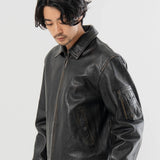 AVIREX/アヴィレックス NAVAL COLLECTION LEATHER JACKET”FLY FOR NAVY”