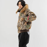 ALPHA/アルファ N-2B・HERITAGE FIT PARKA【CAMO】
