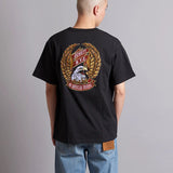 SCHOTT-T-SHIRT EAGLE AND RIBBON EMB