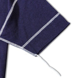 Healthknit/ヘルスニット INDIGO HENLEY NECK SHORT SLEEVE TEE