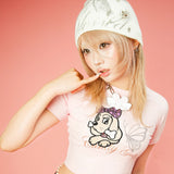 Candy Galfy/キャンディーガルフィー ピカピカギャルちゃんバタフライチビTee SS
