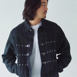 JE-ファイヤーマン・プリーツデニム JKT