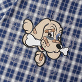 【GALFY×GALLIS ADDICTION】安心の十字架キラキラチェックSSシャツ