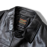 SKOOKUM.JE LAMB LEATHER CAR COAT