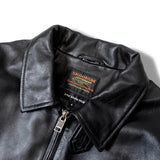 SKOOKUM.JE LAMB LEATHER ZIP JACKET