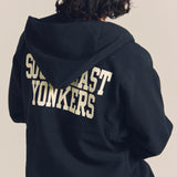 CH-REVERSE WEAVE ZIP HOODED SWEAT
