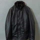 JE-HOUSTON・N-1 DECK LEATHER JACKET