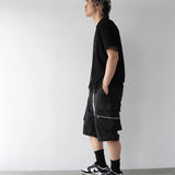 GA SHINY CARGO SHORTS