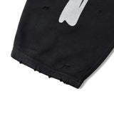 VANSON×MASTERMIND WORLD/バンソン×マスターマインドワールド ダメージ 裏毛ロングパンツ