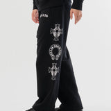 GA Cross 刺繍-Print Pants