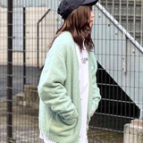 WEB限定 RVCA WORK SCRIPT CARDIGUN