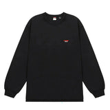 NANGA ECO HYBRID BOX LOGO EMBROIDERY L/S TEE