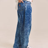 GUNG HO DENIM TAPARED PANTS