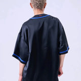 FUBU/フブ Satin Baseball S/S Shirts