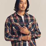 JE HEAVY FLANNEL CHECK WORK SHIRTS