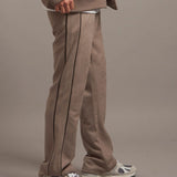 GA SUEDE-TRACK PANTS