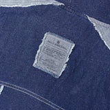 GA 切替DENIM ZIP HOODIE