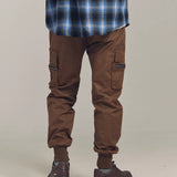GA COATING CARGO JOG PANTS