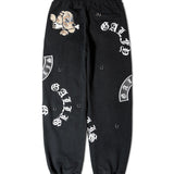 【GALFY×GALLIS ADDICTION】闇落ちピアススウェットパンツ