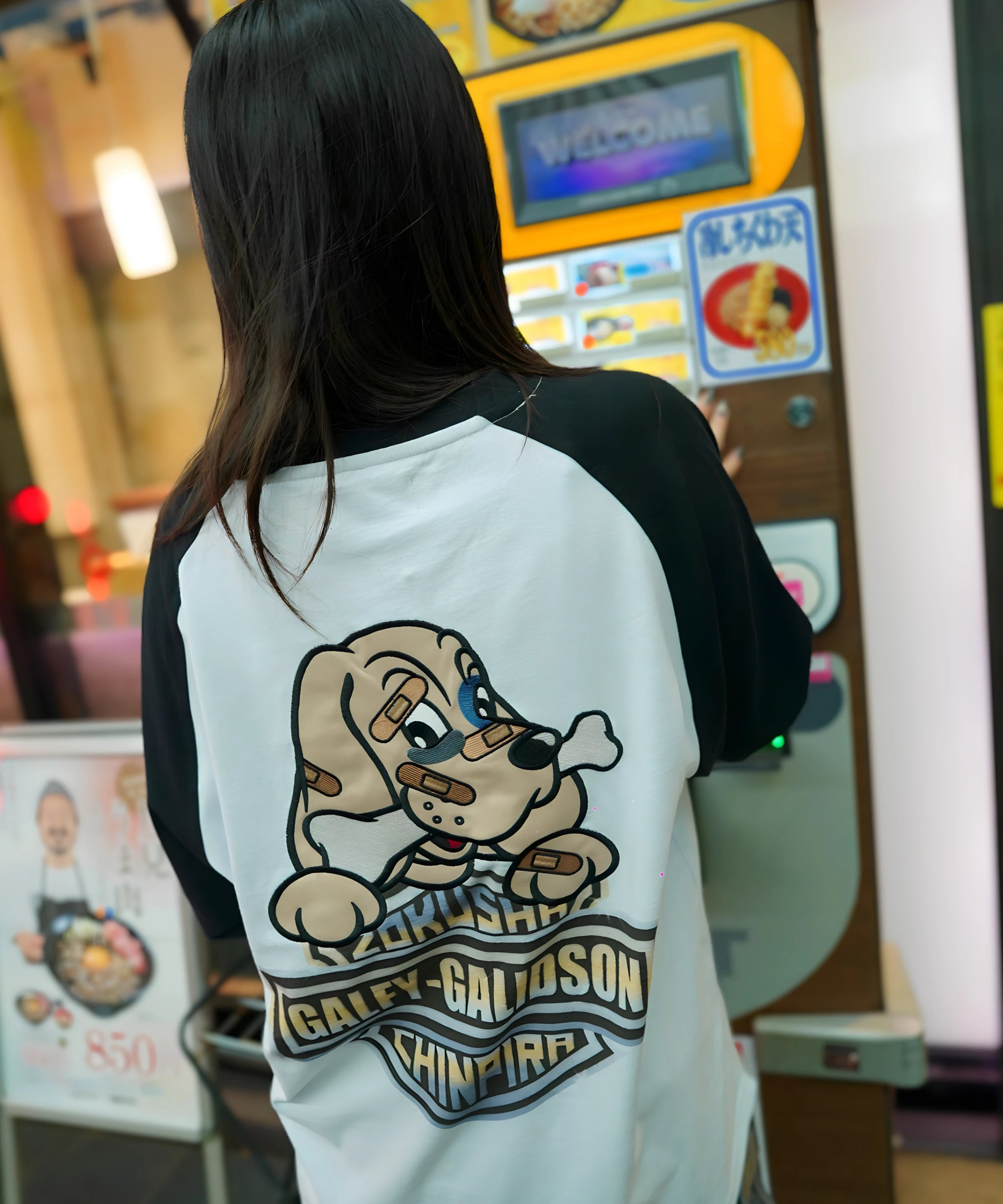 GA×GALFY-バイク乗りロンTee