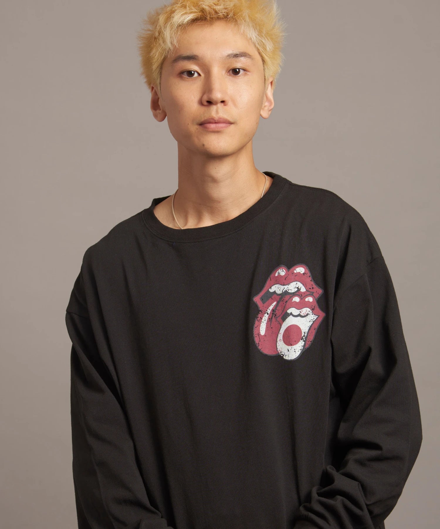 B-TRS 9 LIPS&TONGUE LS TEE