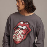B-TRS PRINT&LINESTONE LS TEE