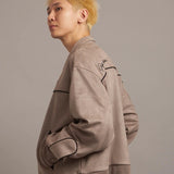 GA SUEDE COWBOY JKT