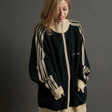 SKOOKUM KNIT LINE TRACK JACKET