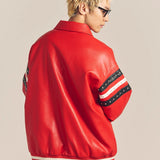GA PU STUDS VERSITY JKT