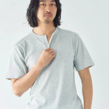 JE-ランダムテレコ ヘンリーネック SSTEE