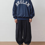 AG-Unbalance Long Tuck Denim Balloon Pants/アングラン アンバランスロングタックデニムバルーンパンツ