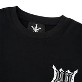 Unknown London/アンノウン ロンドン Cursive Rhinestone Layered Long Sleeve