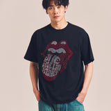 B-TRS-Lips&Tongue ラインストーン-SSTEE