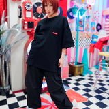 【GALFY×GALLIS ADDICTION】安定の別注キラキラ犬SS Tee