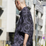 LV 総柄とろみSSシャツ