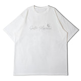GA 6-BUTTERFLY刺繍TEE